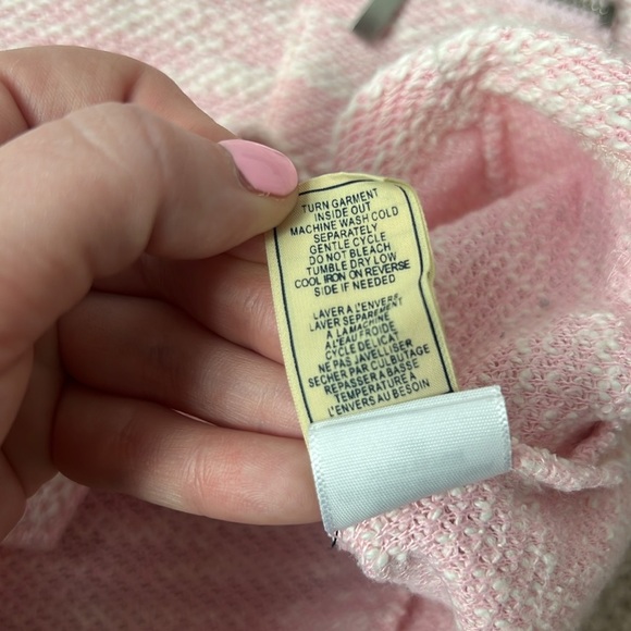 7 For All Mankind Girl Toddler Pink Sweater - Picture 8 of 8